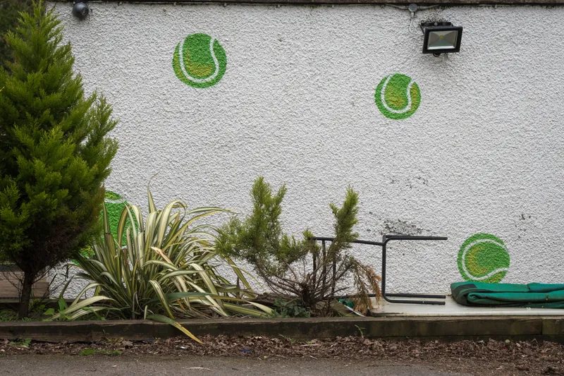 Tennis house, London. 2024.